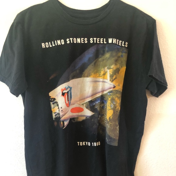 Riff Stars Other - Graphic  t -shirt Rolling Stones Tokyo 1990